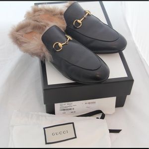 LADY GUCCI PRINCETOWN LOAFERS SIZE 38 PAID $1250!